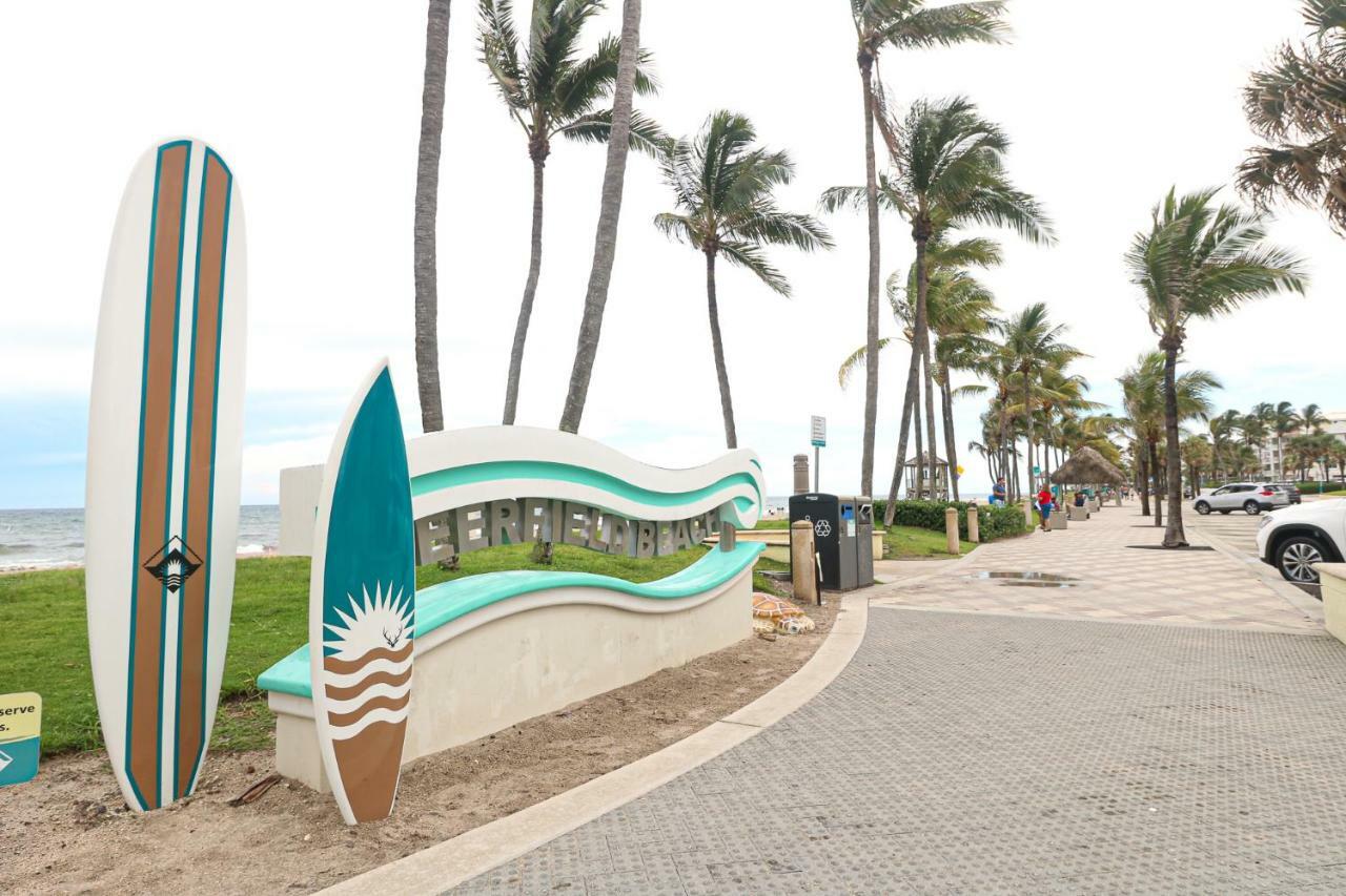 Atlantique Beach House Hotel ディアフィールド・ビーチ エクステリア 写真