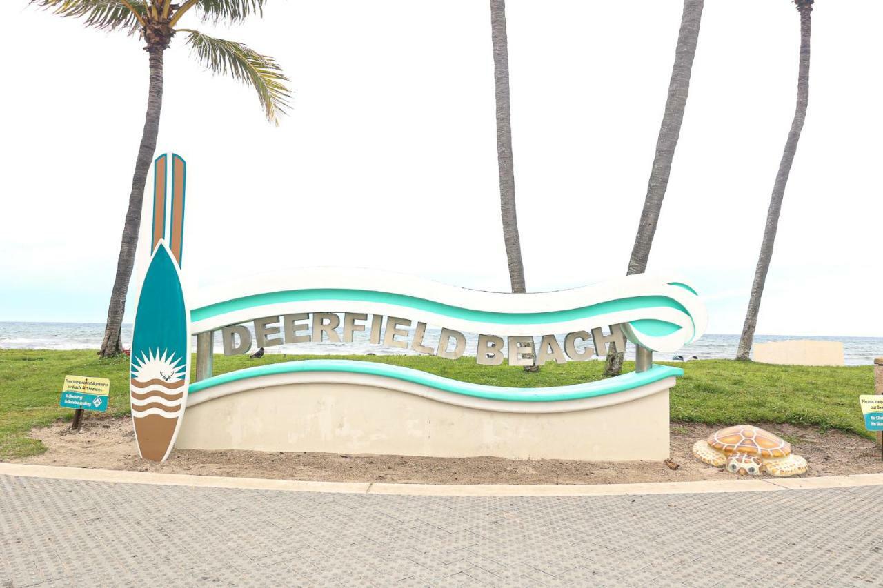 Atlantique Beach House Hotel ディアフィールド・ビーチ エクステリア 写真