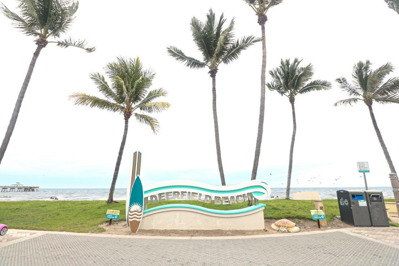 Atlantique Beach House Hotel ディアフィールド・ビーチ エクステリア 写真